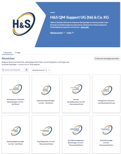 H&S Öffentliche Seite des Canvas Badge